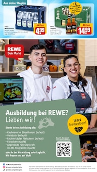 Mineralwasser im REWE Prospekt "Dein Markt" mit 34 Seiten (Dortmund)