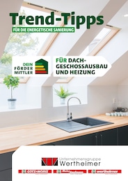 E. WERTHEIMER Prospekt "Trend-Tipps FÜR DIE ENERGETISCHE SANIERUNG" für Straubenhardt, 7 Seiten, 18.10.2024 - 27.10.2024