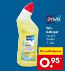 WC-Reiniger im Angebot bei Netto Marken-Discount in Görlitz WC-Reiniger Angebote von Privo bei Netto Marken-Discount Görlitz für 0,95 €