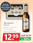 Pilsener im Angebot bei Getränkeland Heidebrecht in Neubrandenburg Pilsener Angebote von Warsteiner bei Getränkeland Heidebrecht Neubrandenburg für 12,99 €