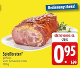 Aktuelles Spießbraten Angebot bei EDEKA in Regensburg ab 0,95 €