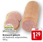 Bratwurst gekocht im Angebot bei E center in Pirmasens Bratwurst gekocht Angebote von Pfälzer Spezialitäten bei E center Pirmasens für 1,29 €