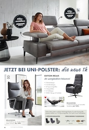 Aktueller Uni Polster Prospekt mit Stuhl, "Zeit für neue Lieblingsplätze", Seite 4