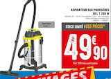 Promo Aspirateur eau poussières 30 L 1 200 W à 49,90 € dans le catalogue Brico Cash à Neufchâteau