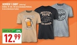 Herren T-Shirt Vatertag - Bester Papa der Welt Angebote bei Marktkauf Recklinghausen für 12,99 €