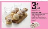 Promo Boîte de 6 Mini Tropézienne Nature à 3,40 € dans le catalogue E.Leclerc à Vandœuvre-lès-Nancy