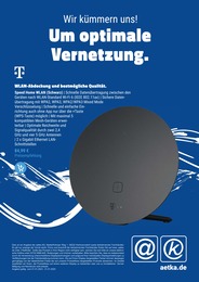 aetka Prospekt für Nürnberg mit 1 Seite aetka Prospekt für Nürnberg: "Wir kümmern uns! Um optimale Vernetzung.", 1 Seite, 13.01.2023 - 31.01.2023