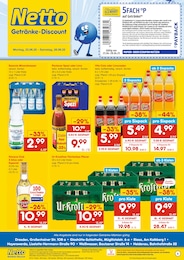 Netto Marken-Discount Prospekt für Nünchritz mit 2 Seiten Netto Marken-Discount Prospekt für Nünchritz: "DER ORT, AN DEM DU IMMER AUSGEZEICHNETE PREISE FINDEST.", 2 Seiten, 23.06.2025 - 28.06.2025