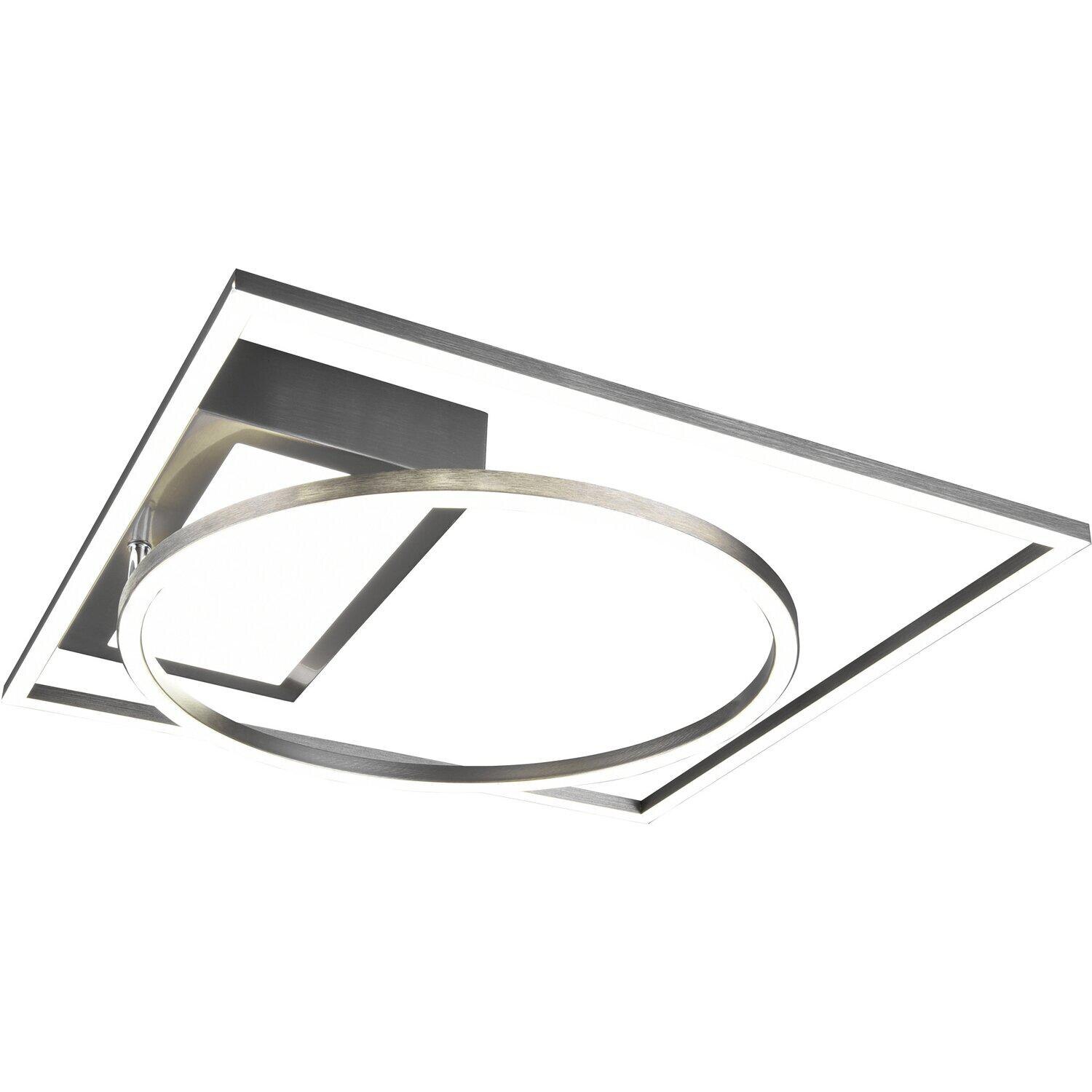 OBI Templin - LED-Deckenleuchte Downey Nickel matt CCT 2.700 K - 6.500 K LED-Deckenleuchte Downey Nickel matt CCT 2.700 K - 6.500 K Angebot bei OBI Templin im Prospekt INNENBELEUCHTUNG