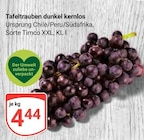 Tafeltrauben dunkel kernlos Angebote bei GLOBUS Wiesbaden für 4,44 €