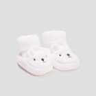 Chaussettes d'intérieur tricotées ivoire bébé fille - La Halle à Avignon Chaussettes d'intérieur tricotées ivoire bébé fille en promo chez La Halle Avignon à 5,99 €