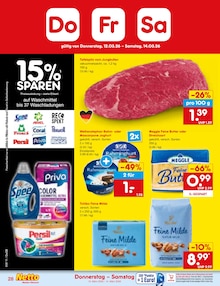 Rindfleisch im Netto Marken-Discount Prospekt "Aktuelle Angebote" mit 60 Seiten (Augsburg)
