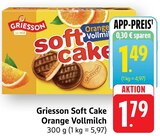 Soft Cake Orange Vollmilch im Angebot bei EDEKA in Schwäbisch Hall Soft Cake Orange Vollmilch Angebote von Griesson bei EDEKA Schwäbisch Hall für 1,49 €