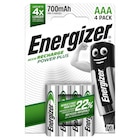 SUR TOUTES LES PILES RECHARGEABLES - ENERGIZER ET CARREFOUR en promo chez Carrefour Market Reims