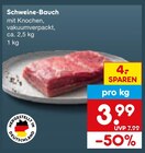 Schweine-Bauch im Angebot bei Netto Marken-Discount in Fellbach Schweine-Bauch Angebote bei Netto Marken-Discount Fellbach für 3,99 €