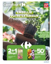 Promos Terreau Plantation dans le catalogue "EMBELLIR VOTRE EXTÉRIEUR AVEC NOS EXPERTS" de Carrefour à la page 1