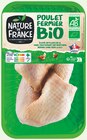 CUISSE DE POULET BIO X2 - NATURE DE FRANCE en promo chez Intermarché Poitiers à 12,79 €