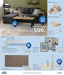 Spannbettlaken im JYSK Prospekt "Ein großartiges Angebot für dein Zuhause - SPARE BIS ZU 60%" mit 13 Seiten (Düsseldorf)