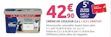 Crème de Couleur 2,5 L + 0,5 L Gratuit - Dulux Valentine en promo chez Mr.Bricolage Albi à 42,90 €