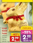 Goldhase von Lindt im aktuellen Netto Marken-Discount Prospekt für 2,22 €