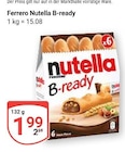 Nutella B-ready im Angebot bei GLOBUS in Viersen Nutella B-ready Angebote von Ferrero bei GLOBUS Viersen für 1,99 €