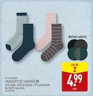 Chaussettes chaudes - UP 2 FASHION - Aldi à Troyes Chaussettes chaudes - UP 2 FASHION en promo chez Aldi Troyes à 4,99 €