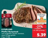 Pfeffer-Rumpsteak Angebote von K-PURLAND bei Kaufland Bocholt für 5,39 €