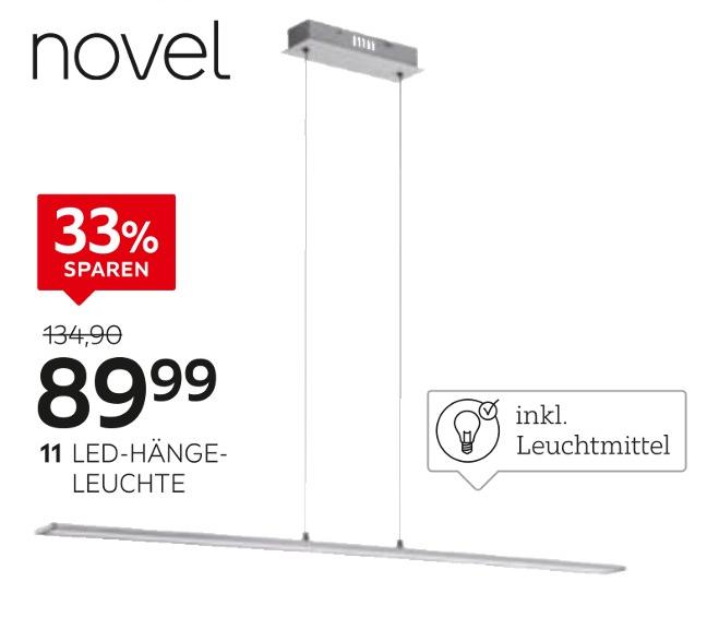 XXXLutz Möbelhäuser Aalen - 11: LED-Hängeleuchte 11: LED-Hängeleuchte Angebot bei XXXLutz Möbelhäuser Aalen im Prospekt DAS GRÖSSTE JUBILÄUM - FINALE