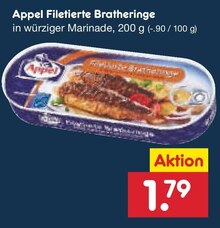 Netto Marken-Discount Schorndorf - Filetierte Bratheringe Filetierte Bratheringe Angebot bei Netto Marken-Discount Schorndorf im Prospekt "Fisch verliebt? Dann geh doch zu Netto!"