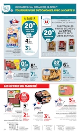 Promos Fruits Secs dans le catalogue "Super U" de Super U Fruits Secs en promo dans le catalogue Super U à la page 24