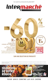 Catalogue Intermarché "-60% DE REMISE IMMÉDIATE SUR LE 2ÈME" à Pra Loup et alentours, 44 pages, 08/07/2025 - 20/07/2025