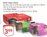 Aktuelles Tulpen-Gläser Angebot bei GLOBUS in Wiesbaden ab 3,99 €