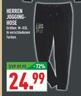 Marktkauf - Herren Jogginghose Angebot im Prospekt Herren Jogginghose bei Marktkauf im Prospekt "" für 24,99 €