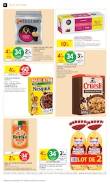 Promos Tassimo dans le catalogue "25% DE REMISE IMMÉDIATE OU D'AVANTAGE CARTE" de Intermarché Super Tassimo en promo dans le catalogue Intermarché Super à la page 22