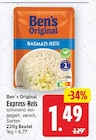 Express-Reis von Ben's Original im aktuellen E center Prospekt