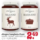 Wild-Fond im Angebot bei E center in Frankfurt Wild-Fond Angebote von Jürgen Langbein bei E center Frankfurt für 2,49 €