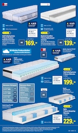 7 Zonen Kaltschaummatratze im Lidl Prospekt "LIDL LOHNT SICH" auf Seite 45