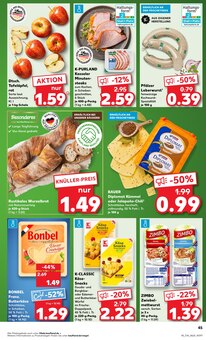 Äpfel im Kaufland Prospekt "KNÜLLER" mit 56 Seiten (Oberhausen)