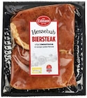Biersteak Nacken oder Rücken Angebote von Hessebub bei REWE Hanau für 1,29 €