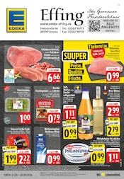 Gulasch im EDEKA Prospekt in Gronau Aktueller EDEKA Prospekt mit Gulasch, "Aktuelle Angebote", Seite 1