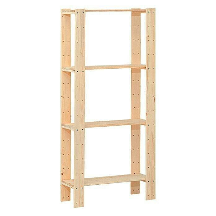 BAUHAUS Steinhagen - Regalux Regalsystem Heavy Holzregal Grundelement (Anzahl Böden: 4 Stk., Höhe: 174 cm, Holz) Regalux Regalsystem Heavy Holzregal Grundelement (Anzahl Böden: 4 Stk., Höhe: 174 cm, Holz) Angebot bei BAUHAUS Steinhagen im Prospekt Bringen Sie Ordnung in Werkstatt, Haus & Garten