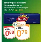 Original italienische Hartweizenteigwaren im Angebot bei GLOBUS in Trier Original italienische Hartweizenteigwaren Angebote von Barilla bei GLOBUS Trier für 0,79 €