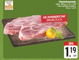 Aktuelles Schweinekammsteaks Angebot bei E center in Jena ab 1,19 €