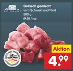 Gulasch gemischt im Angebot bei Netto Marken-Discount in Wismar Gulasch gemischt Angebote von Gut Ponholz bei Netto Marken-Discount Wismar für 4,99 €