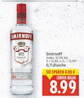Vodka von Smirnoff im aktuellen E center Prospekt