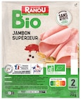 -30 % de remise immédiate sur le 2ème sur la charcuterie bio MONIQUE RANOU - MONIQUE RANOU en promo chez Intermarché Hyper -30 % de remise immédiate sur le 2ème sur la charcuterie bio MONIQUE RANOU - MONIQUE RANOU dans le catalogue Intermarché Hyper