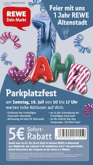 REWE Prospekt Dein Markt mit 34 Seiten