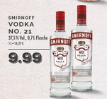 Vodka No. 21 Angebote von Smirnoff bei EDEKA Voerde für 9,99 €