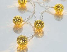 GUIRLANDE BOULES 10 LED - Gifi à Courbevoie GUIRLANDE BOULES 10 LED en promo chez Gifi Courbevoie à 2,25 €