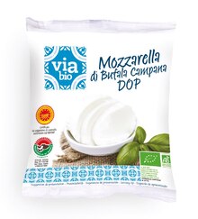 Mozzarella di bufala campana DOP, 22 % MG/PF - Biomonde à Paris Mozzarella di bufala campana DOP, 22 % MG/PF en promo chez Biomonde Paris à 2,34 €